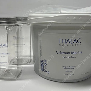 택포/탈라 크리스톡스마린느 입욕제 3kg 공병스쿱 포함 새제품 팔아요