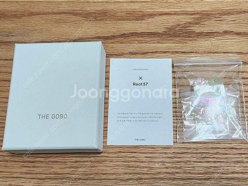 THE GOBO X Root57 콜라보 자개 귀걸이--2