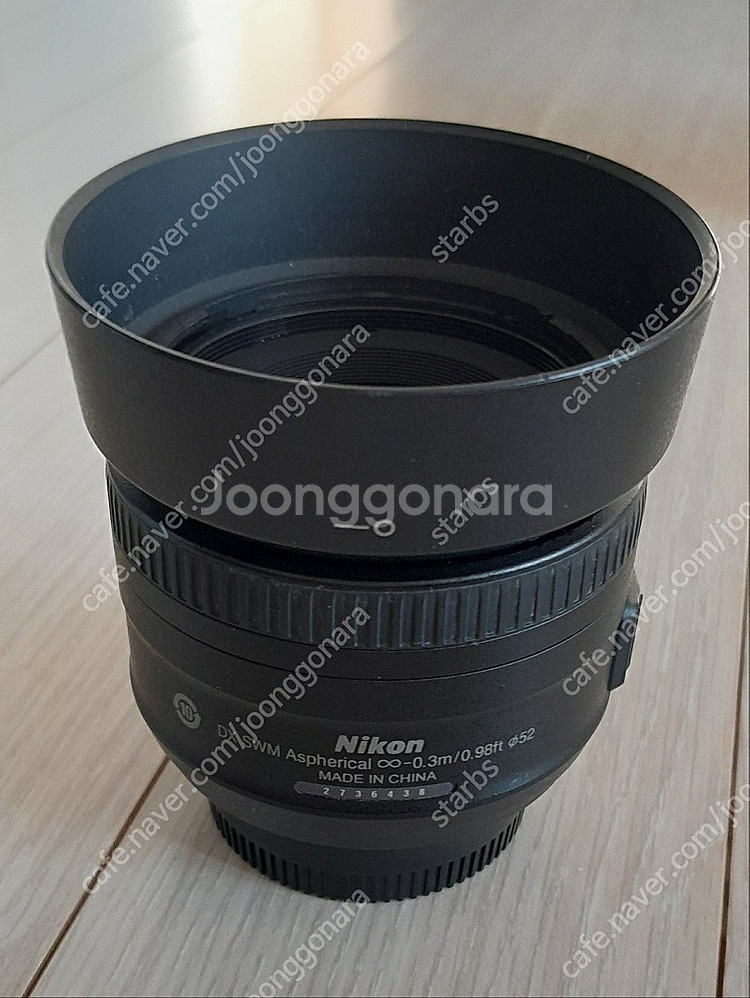 니콘 35mm 1:1.8G 렌즈 12만 팔아요 (니콘 ...--1
