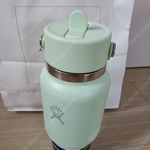 하이드로 플라스크 24온즈 709ml 와이드 플렉스 스트로 트래블보틀 텀블러 알로에 그린