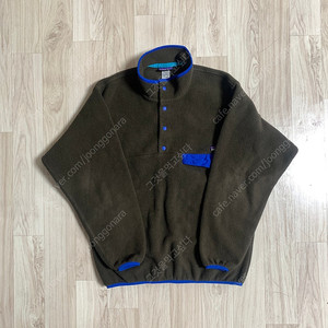 빈티지 파타고니아 신칠라 스냅티 브라운 M