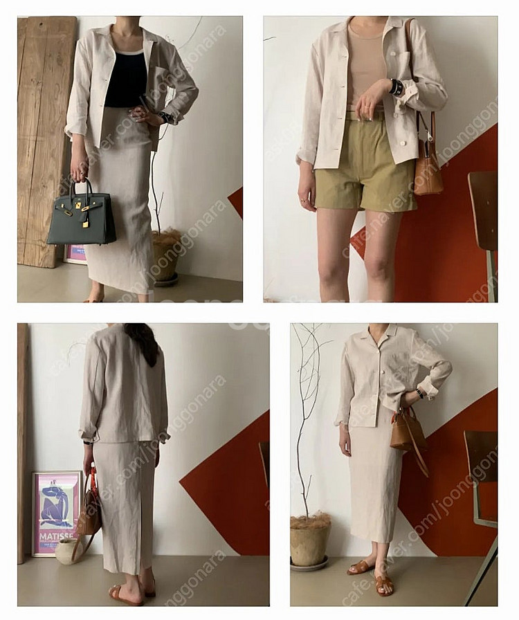 쎄모먼Ce moment Toscana Linen Jac...--1