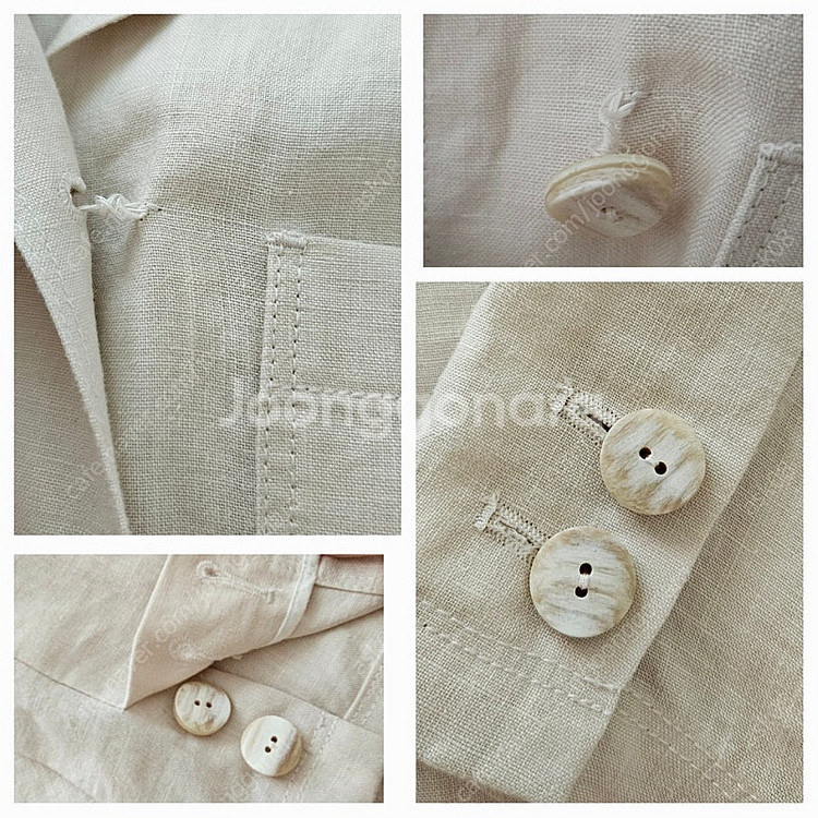 쎄모먼Ce moment Toscana Linen Jac...--6