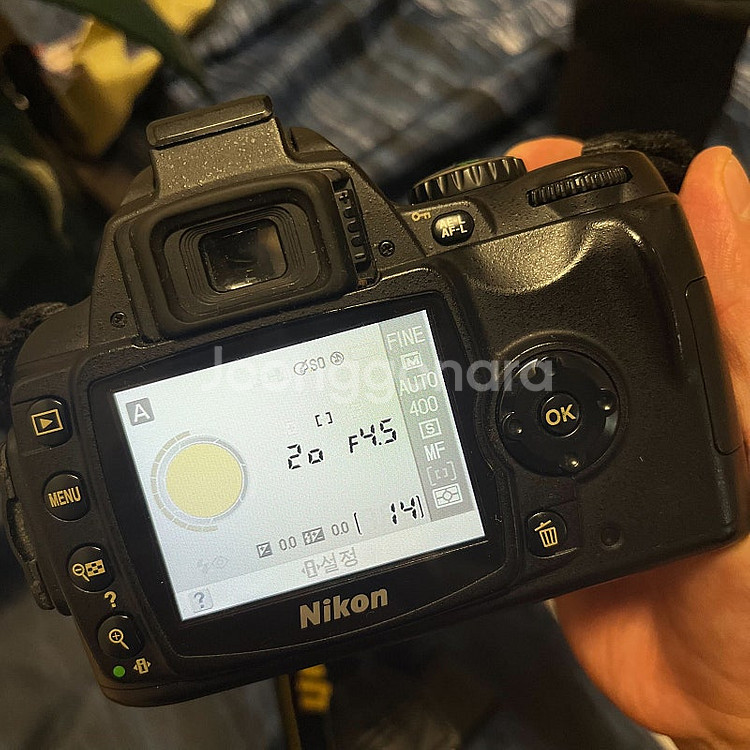 니콘 D40 + 55-200mm 렌즈 팝니다.--1