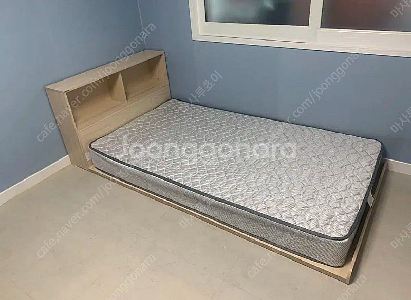 리바트 뉴트 저상형 슈퍼싱글 침대 프레임 상태깨끗--1