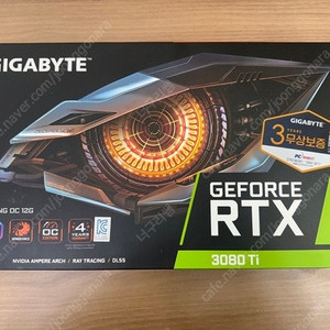 [안산] 기가바이트 게이밍 3080Ti 풀박스 판매 합니다~