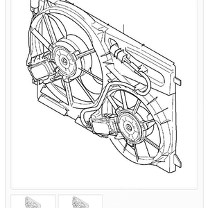 새제품) VOLVO 볼보 차량 정품 쿨링 팬 Cooling Fan / 자동차 부품