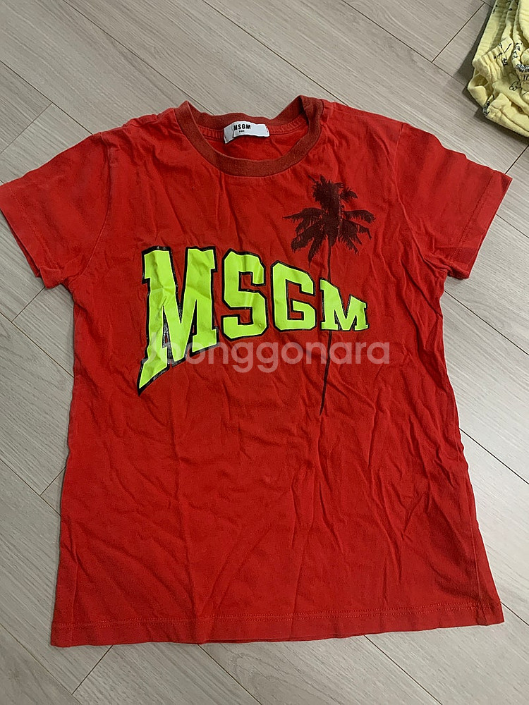보보쇼즈반바지+데님인더박스티+msgm티 일괄--4