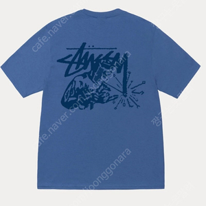 [미개봉] 스투시 WELDER TEE 블루 XL