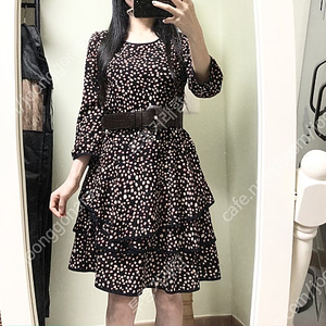 아놀드바시니ㅡ 캉캉 원피스 호칭90 새거수준/8부소매/55~66