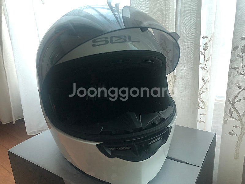 솔 헬멧 SOL XL 풀페이스 헬멧 유광화시트+라이트스...--0