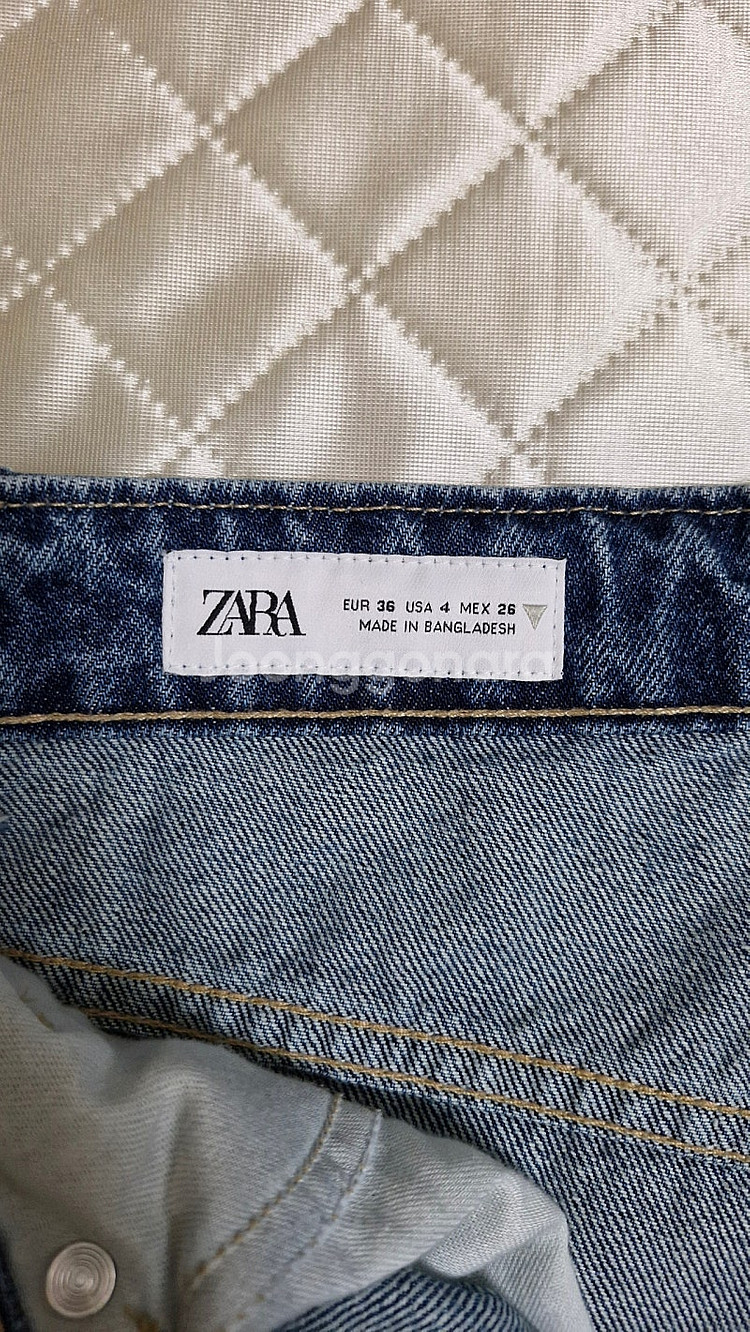 자라 jeans trf 배기 벌룬 미드라이즈 KR26--3