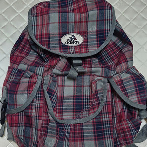 Adidas 아디다스 90s 빈티지 체크 백팩