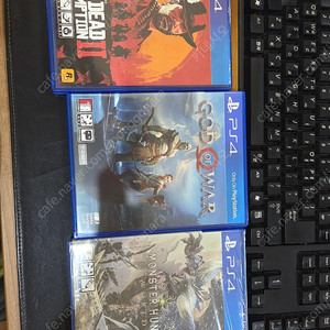 PS4 갓오브워,레데리2,몬스터헌터월드