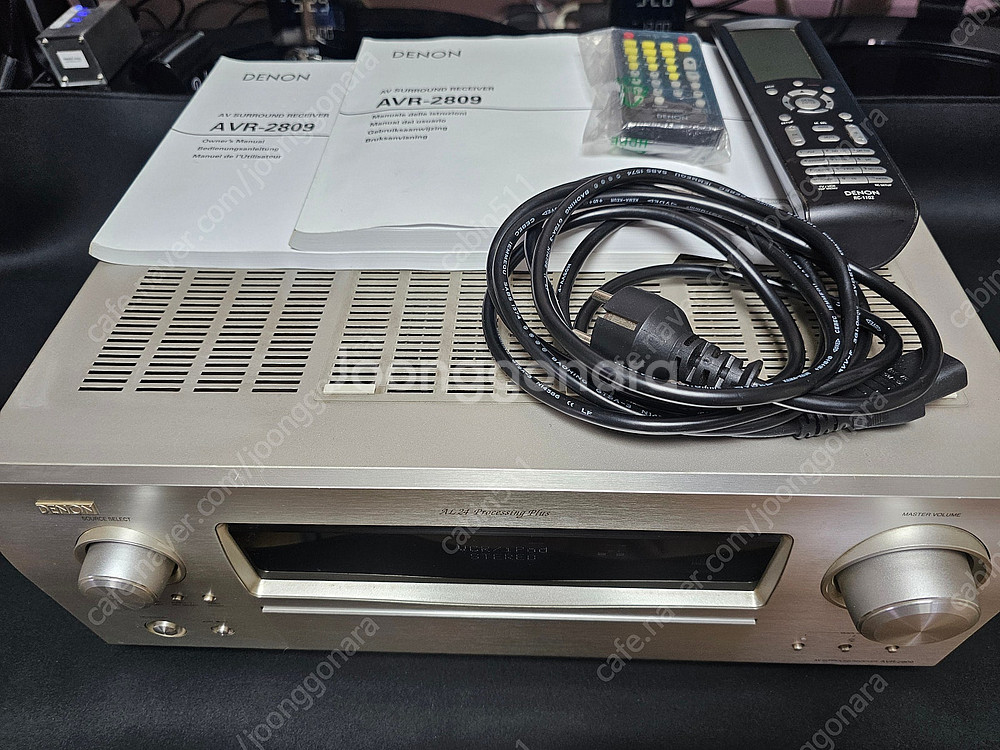 데논 AVR-2809 리시버 아주 싸게 팝니다.--8