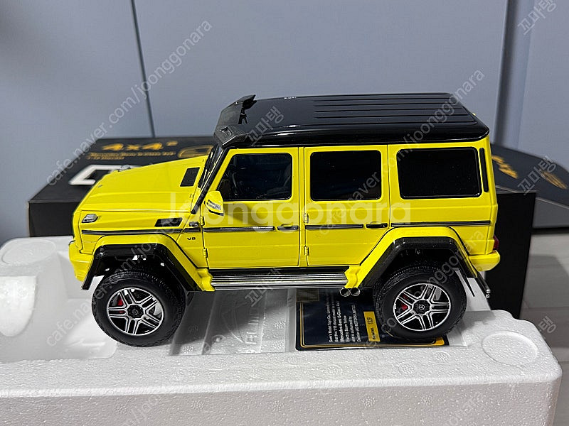 1:18 올모스트리얼 G500 4x4 풀오픈 다이캐스트...--6
