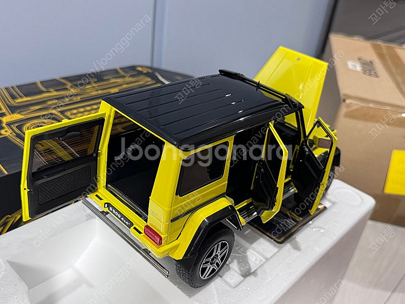 1:18 올모스트리얼 G500 4x4 풀오픈 다이캐스트...--9
