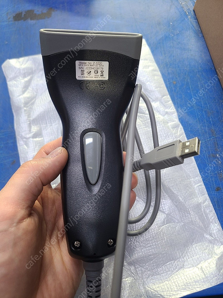 ZEBEX 바코드 스캐너 Z-3220 USB 블랙--1