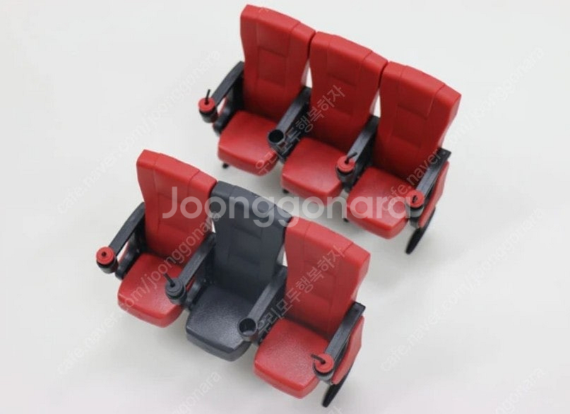 넨드로이드 영화관 극장 의자 피규어 미니 인테리어 미니어처 소품--7