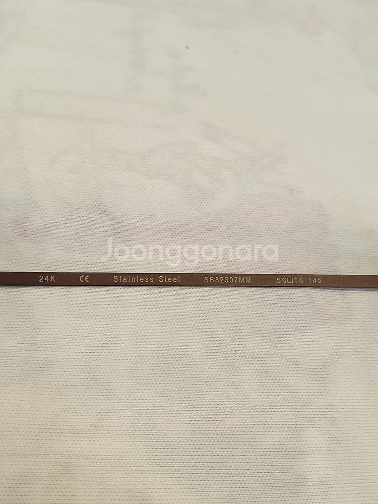 초경량 독일명품안경 스틸브라운 정품 새상품 저렴하게 판...--2
