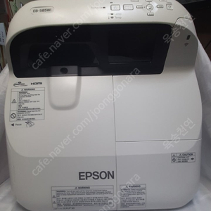 EPSON 극단초점 빔프로젝트 EB-585Wi