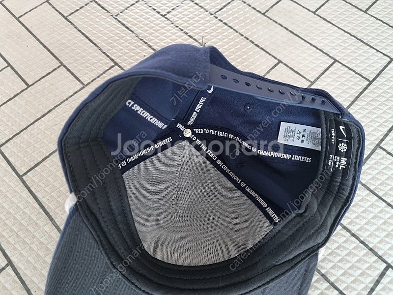 나이키골프 에어로빌 레트로72 스냅백 네이비색상 모자 ...--1