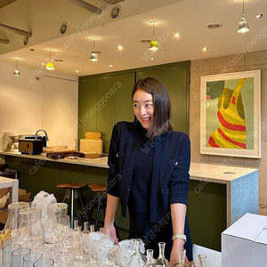 몽또또 네이비 자켓가디건 새상품