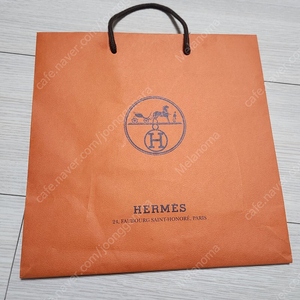 에르메스 쇼핑백(30×30×10)명품 쇼핑백/정품 명품쇼핑백 배포9000원