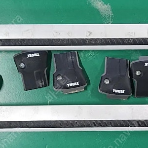 툴레 저상형 가로바 윙바엣지 9584 S,M 실버 조합 팝니다.