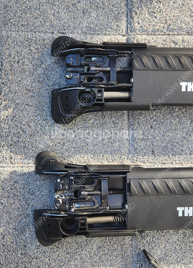 툴레 저상형 가로바 윙바엣지 9584 블랙 M, L 조합.--7