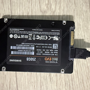 삼성 860evo 250g SSD