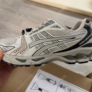 [255]아식스X언리미티드 젤카야노14 스모크그레이