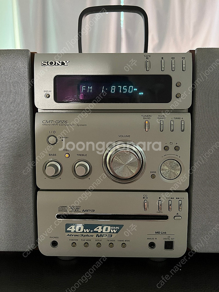 소니 미니 오디오 CMT-GPZ6--1