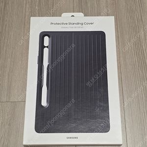 갤럭시탭 [S8 & S8 5G] 프로텍티브 스탠딩 커버 케이스 (블랙)