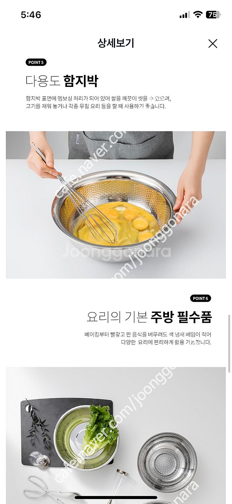 레오폴디 스텐 혼합 믹싱볼 5종 셋트--5