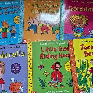 Nick Sharratt Lift-the-Flap Fairy Tales 6권 세트