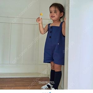 더프루토 점프슈트 블루 s 핑크 m