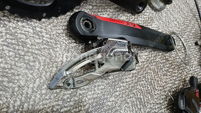 스램 X-9 30단 그룹셋 + 브레이크--3