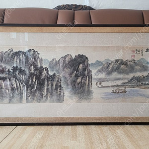 대형 고전 그림 액자 (한국화 동양화 산수화 수묵담채화)