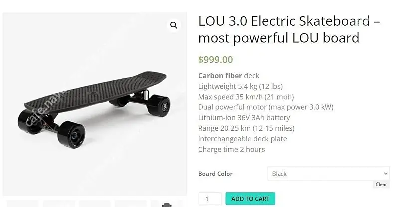 LOU board 3.0 듀얼 모터 전동보드 팝니다. 이미지