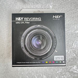 H&Y 레보링 마그네틱 MRC CPL 렌즈 필터 67-82mm