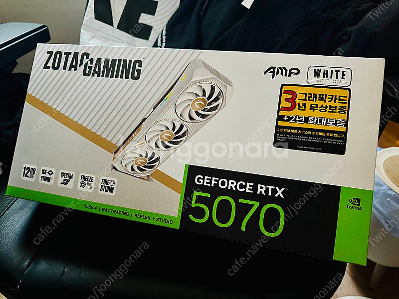 zotac rtx 5070 amp 그래픽카드--0
