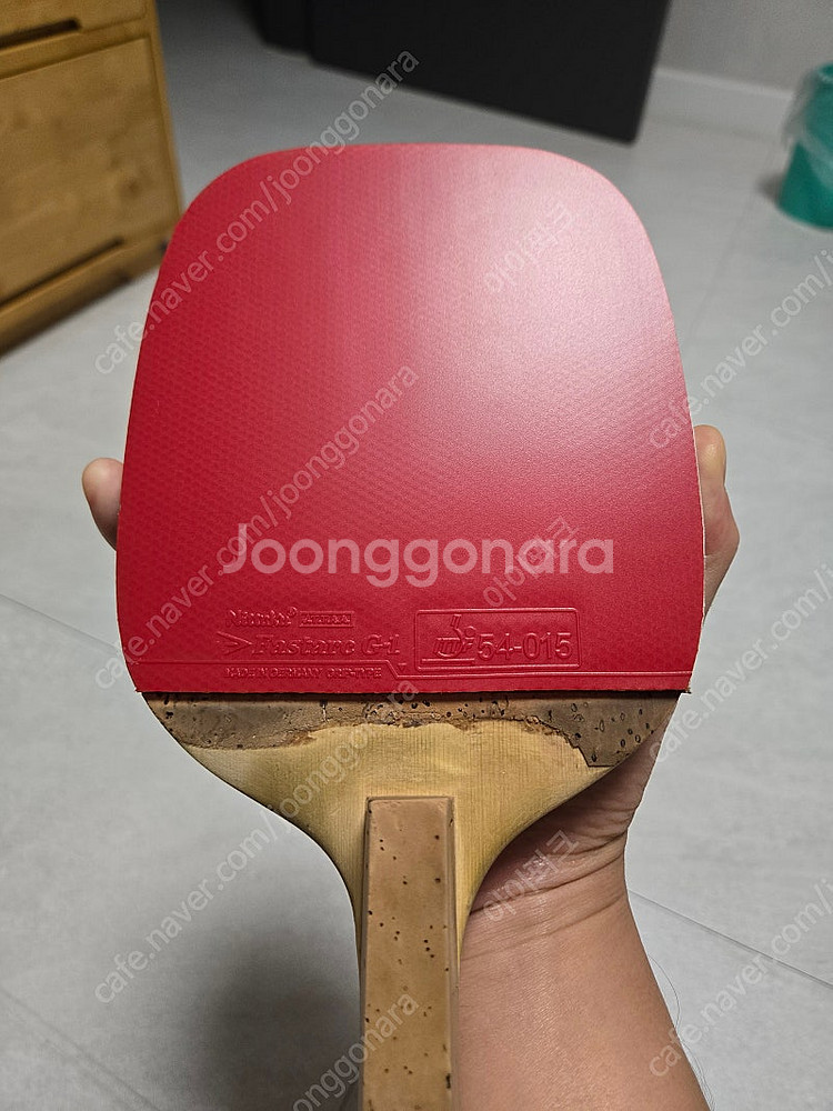 탁구라켓, 히비오 투어, 왼손그립, 직거래 희망, 문자...--4