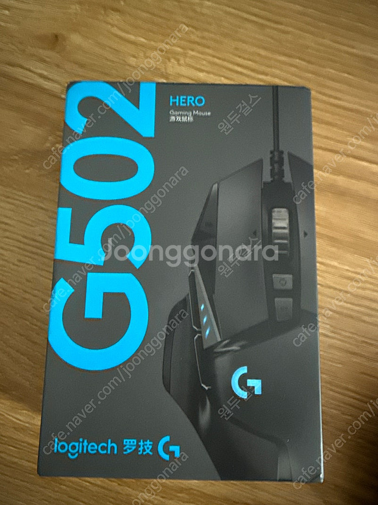 로지텍 G502 HERO 마우스 미개봉 새상품--0