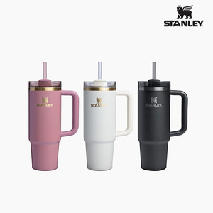 새상품)스탠리 텀블러 한정판 앤티크 엔티크 핑크 크림문 887ml