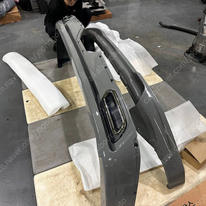 4.5세대 카니발 AG(오토그랜드) 전,후면 바디킷 팝니다. 색상은 세라믹실버입니다.