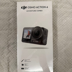 DJI 오즈모 액션4 어드벤처 콤보 미개봉 새상품 42만원 판매합니다