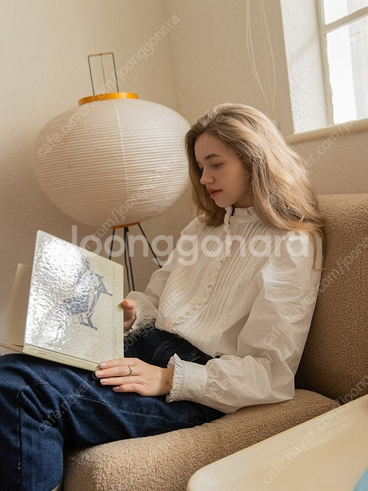 택포 새제품 르니나 블라우스 SEVIGNE vintag...--0