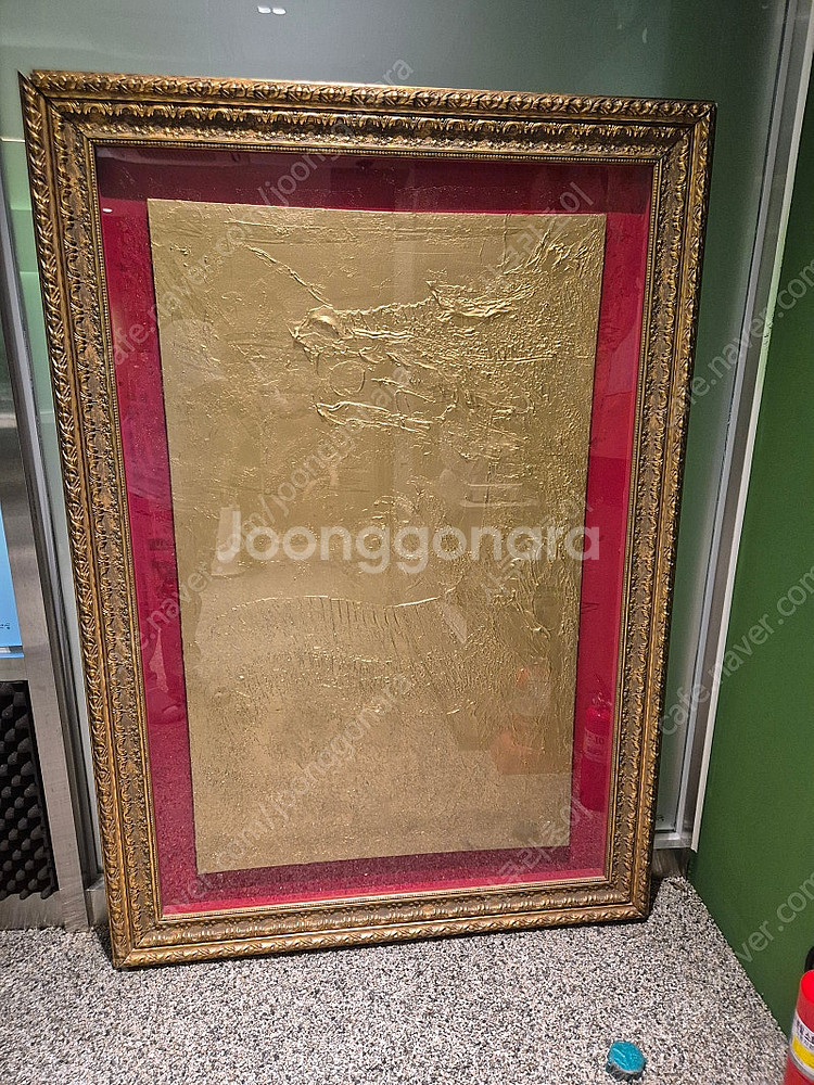 김일태화백 순금그림--0