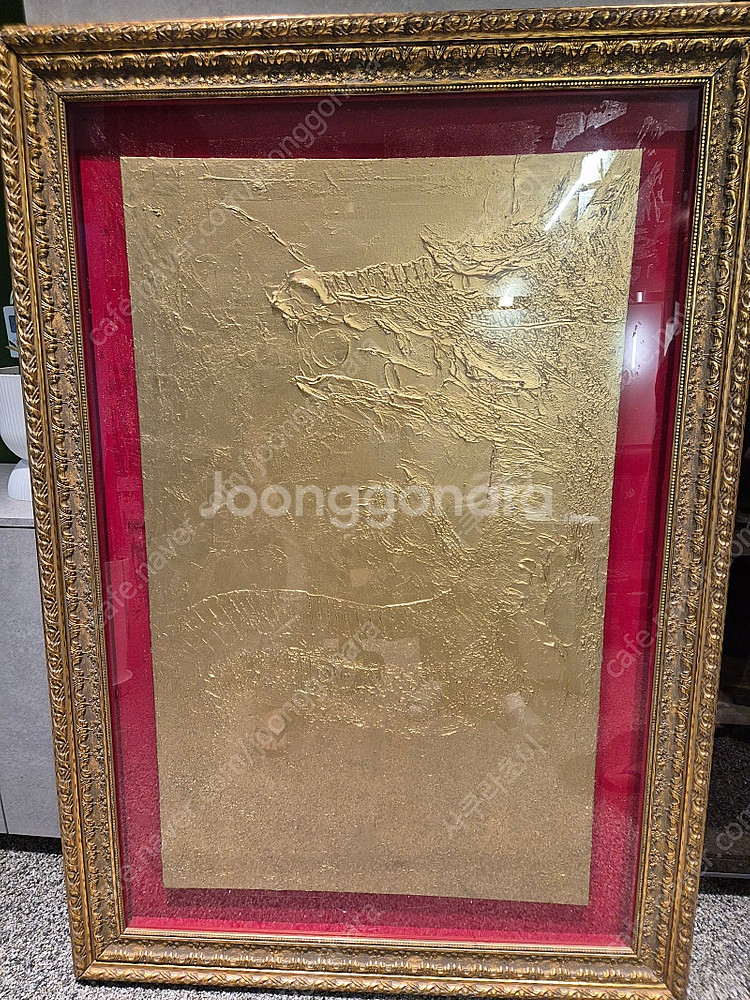 김일태화백 순금그림--2